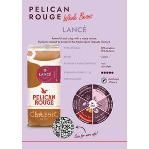 Pelican Rouge Lance Espresso Çekirdek Kahve 1 kg