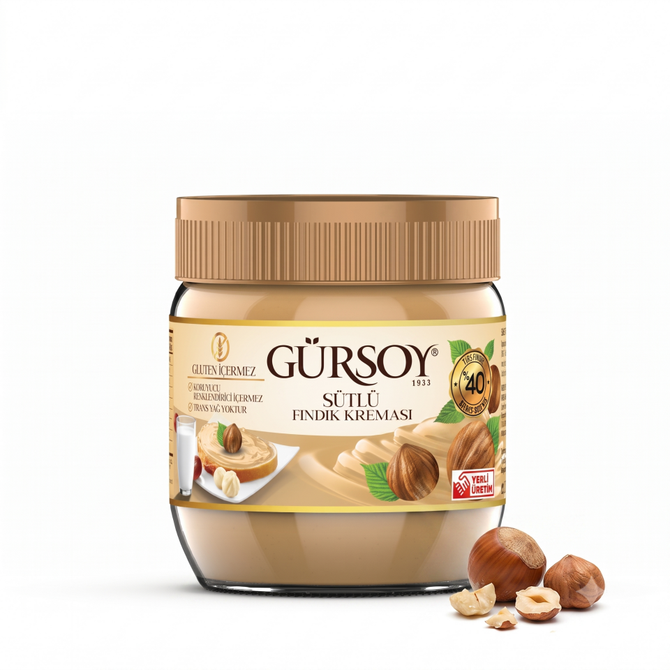 Sütlü Fındık Kreması %40 Fındık 400 gr