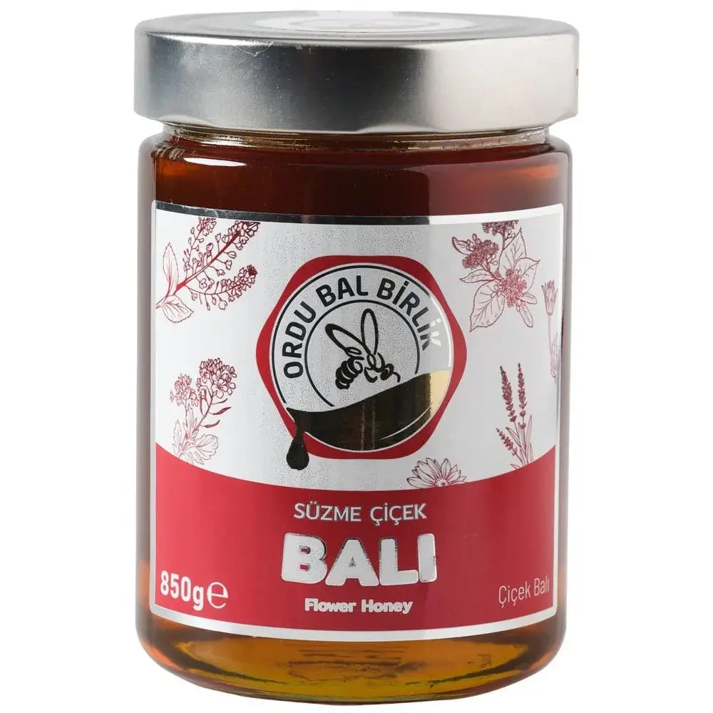 Ordu Bal Birlik Süzme Çiçek Balı 850 gr