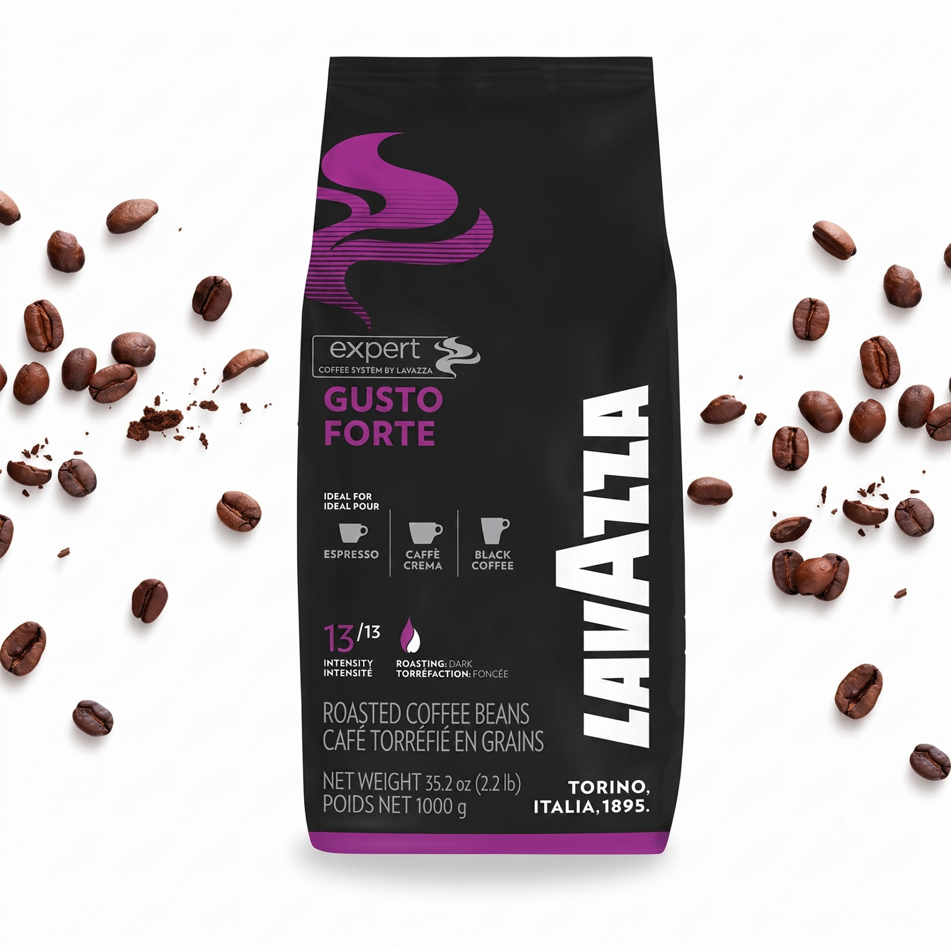 Lavazza Gusto Forte Expert Espresso Çekirdek Kahve 1 kg